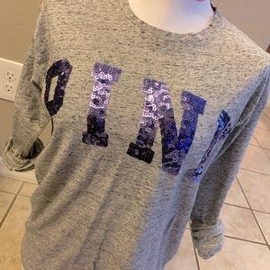 PINK long sleeve, oversized